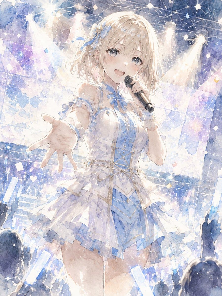 Watercolor Idol Concert Performance