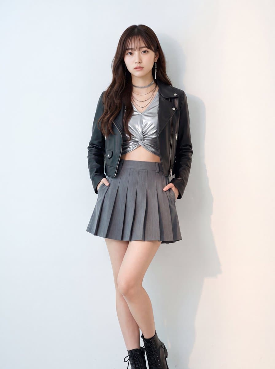 Minimal Studio Fashion Portrait