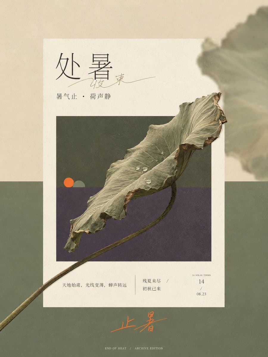 二十四节气编辑视觉设计
