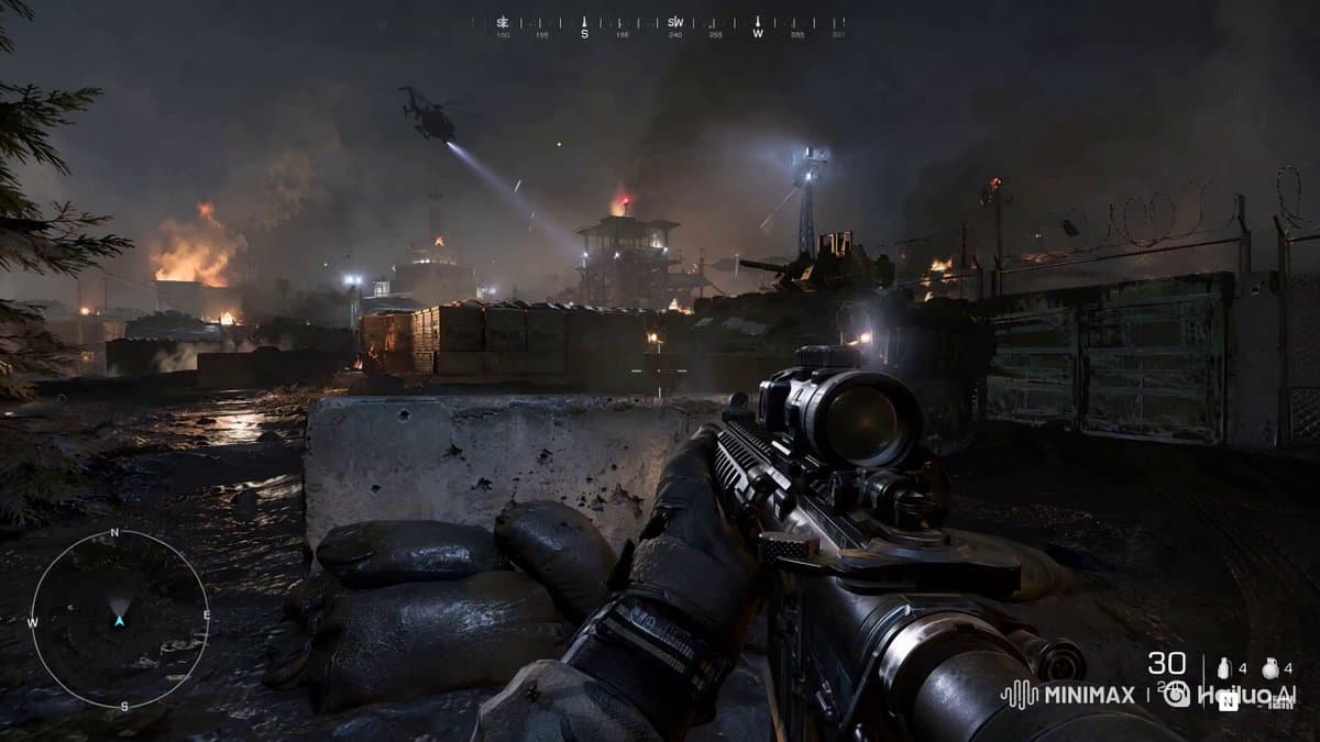 现代战争 FPS 实机画面