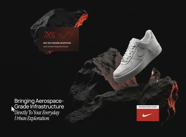 Nike 悬停效果