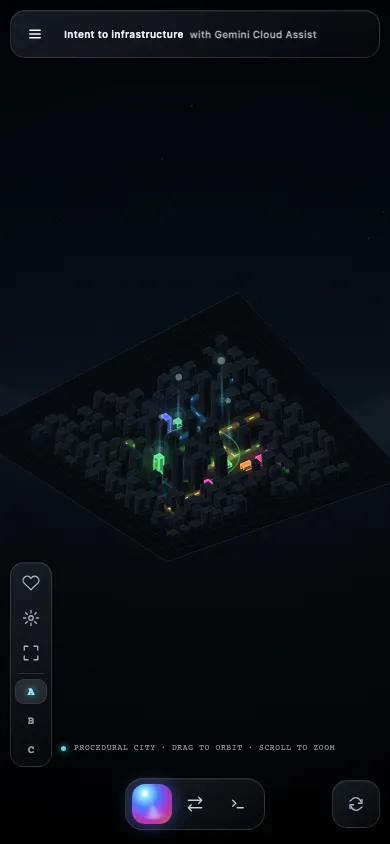 模型生成 UI 的手机截图