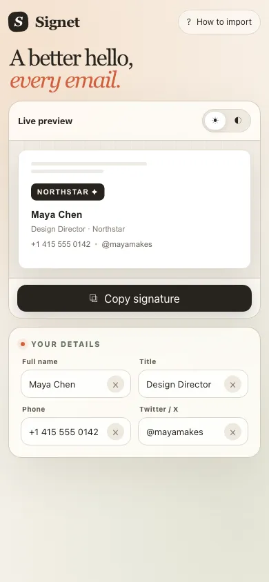模型生成 UI 的手机截图
