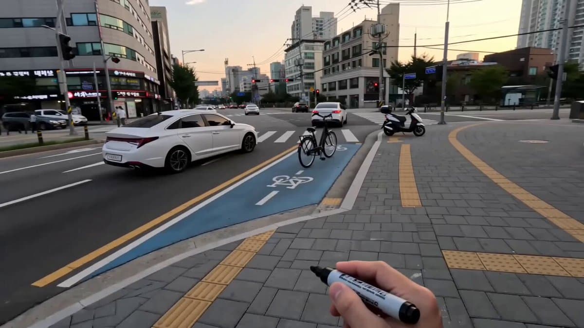 Seedance：Magic Pen Street Transport Vlog