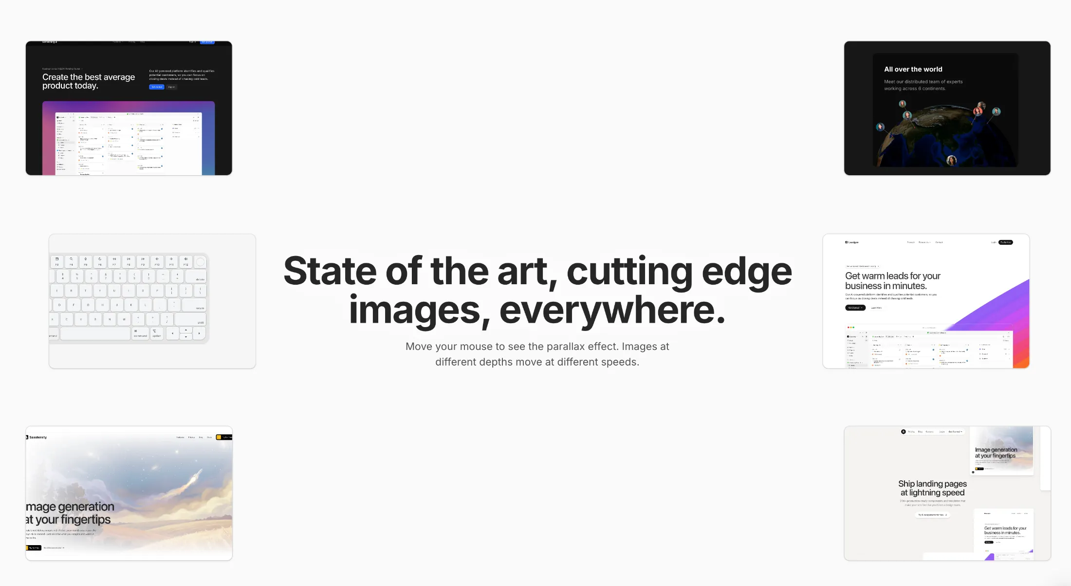 视差首屏图片