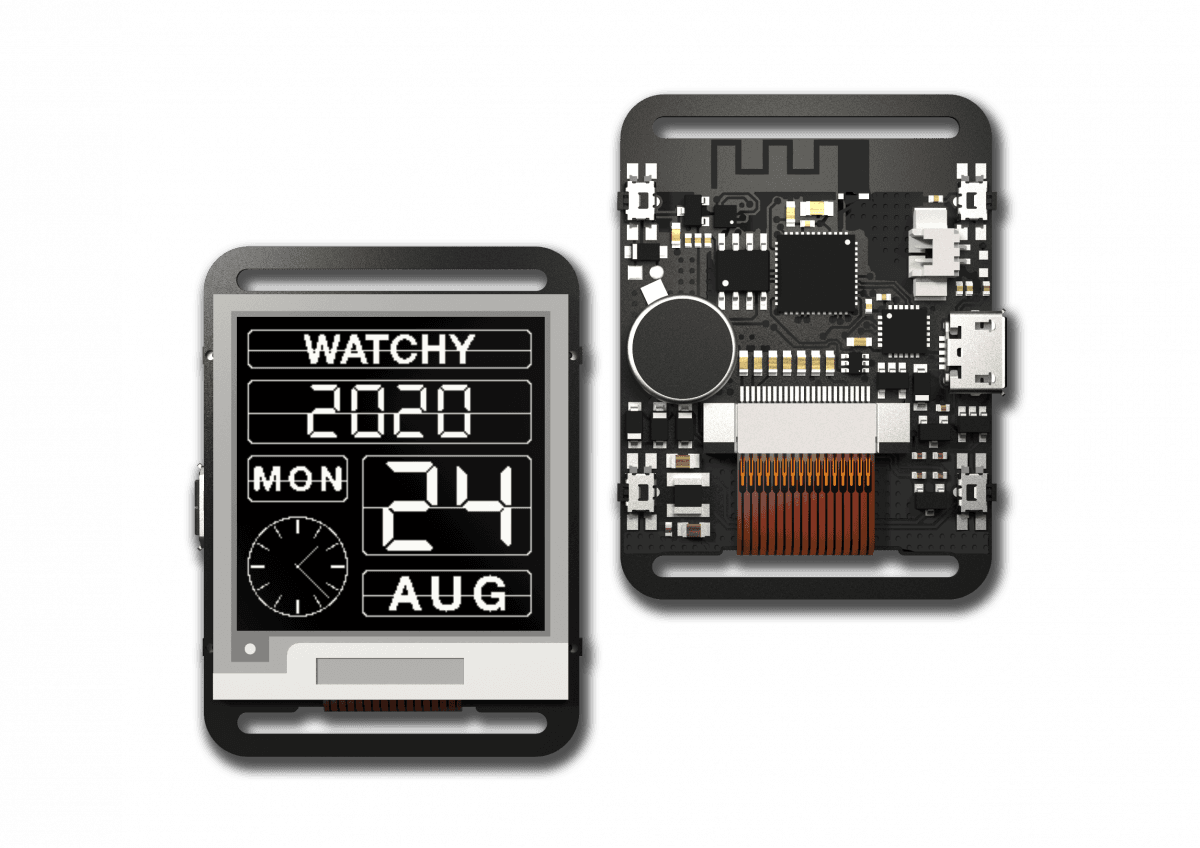 Watchy Open-Source E-Ink Watch