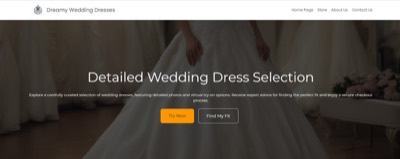 AI Wedding-Dress Shopping and Virtual Try-On Website