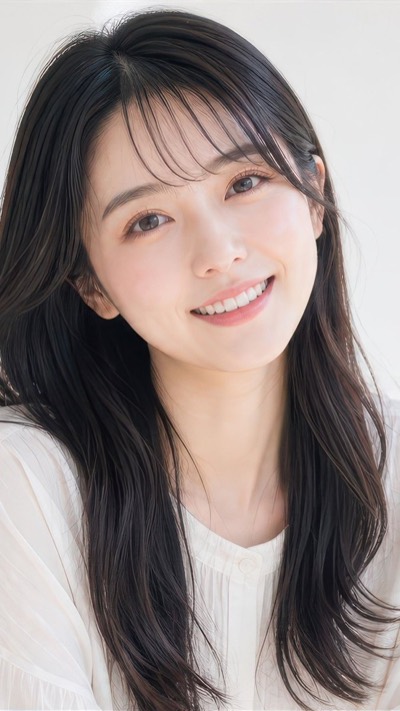 Clean High-Key Beauty Portrait