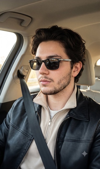Luxury Car Magazine-Style Portrait
