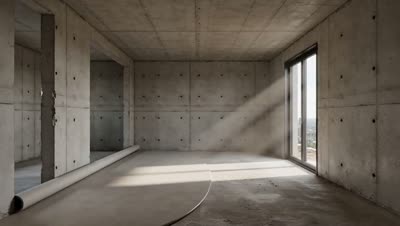 建筑空间改造延时摄影
