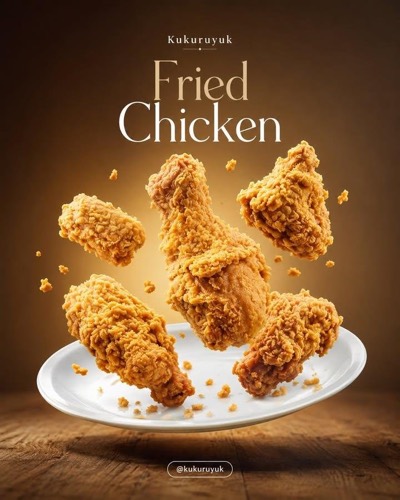 Floating Gourmet Food Commercial Campaign