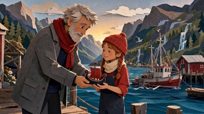 Cinematic Norwegian Storyworld Keyframe