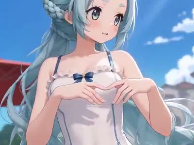 High-Quality Anime Swimsuit Video