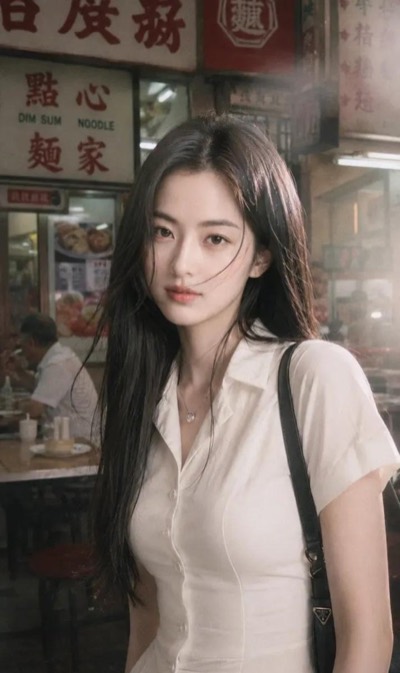 Hong Kong Street-Style Fashion Portrait