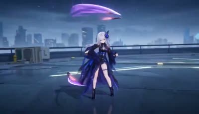 Cinematic Anime Magic Sword Battle