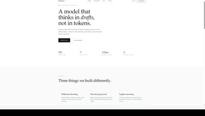 Claude Opus 5: Dreamer AI Landing Page
