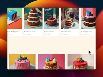 Dora AI Retro Cake Shop Website