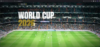 Cinematic FIFA World Cup Website