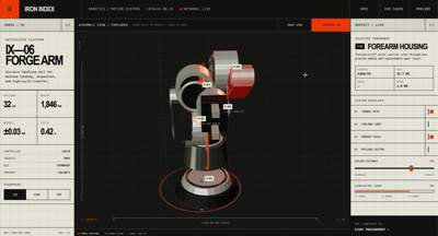 GPT-5.6 Robotics CAD Landing Page