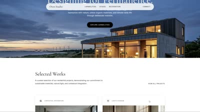 Oren Studio Copenhagen Architecture Firm Website