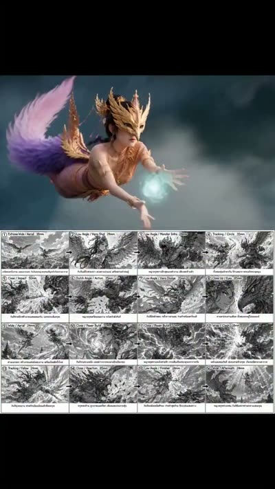 神话战士电影级 VFX 展示