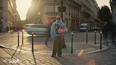 Cinematic Paris Fashion Campaign, Five Shots
